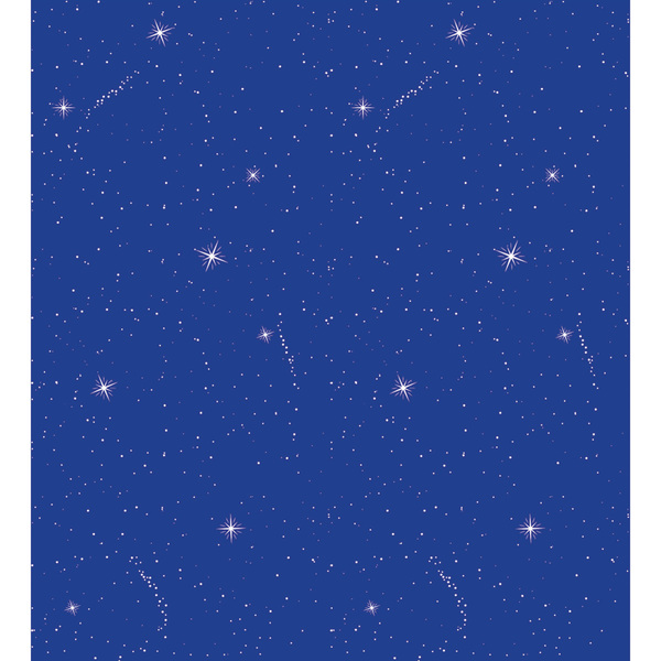 Fadeless Bulletin Board Art Paper Roll, Night Sky, 48in x 12ft, PK4 0056228